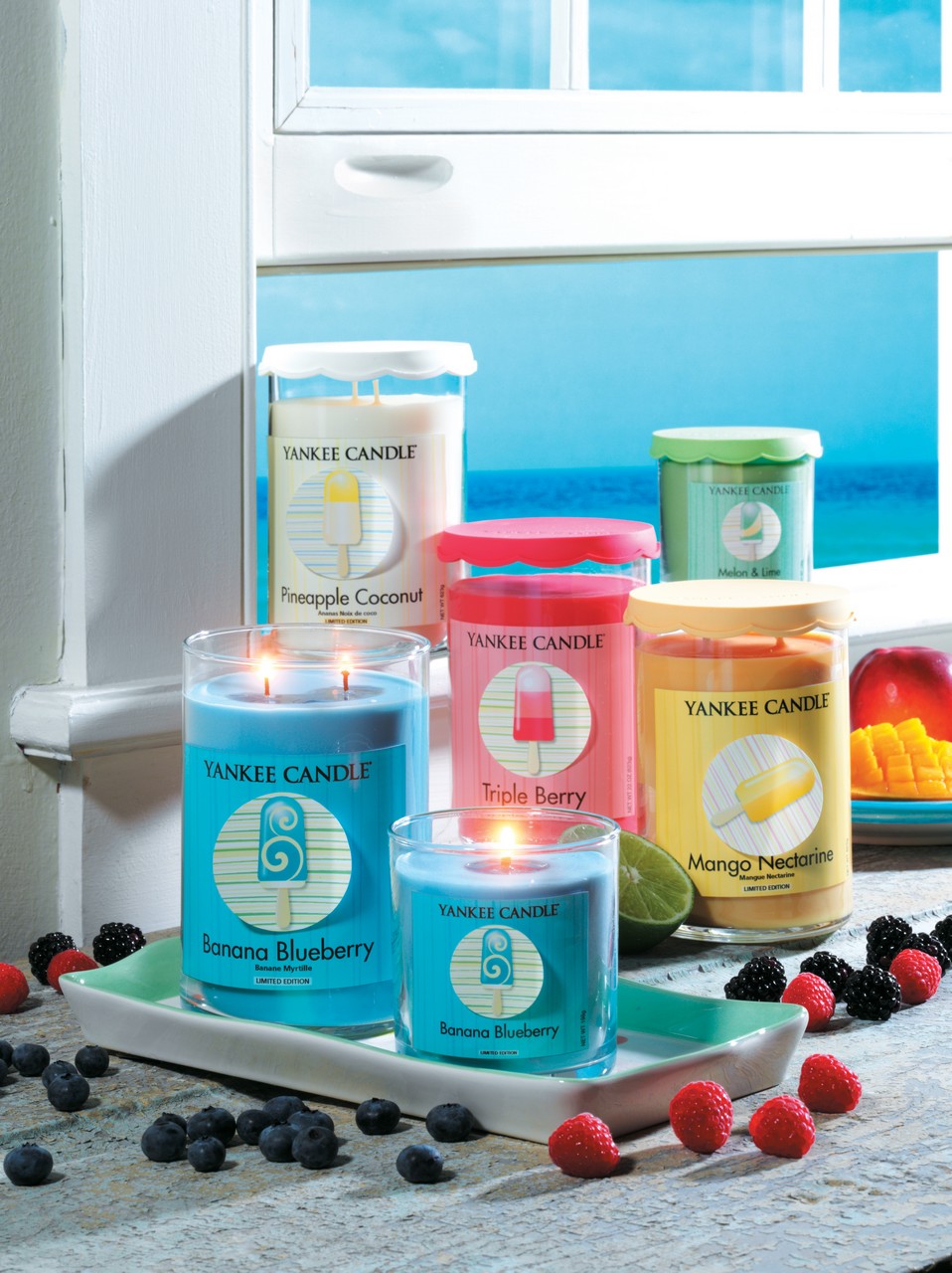 Collection Cool Pops Yankee candle 2013