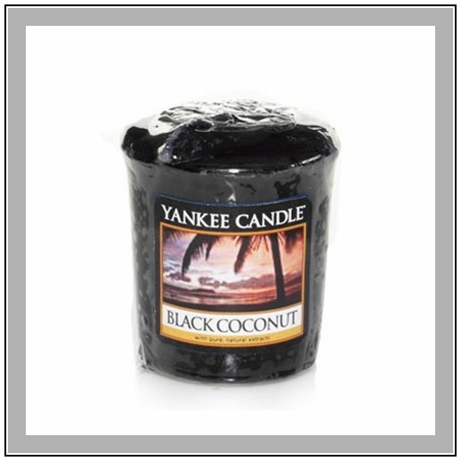  black coconut votive