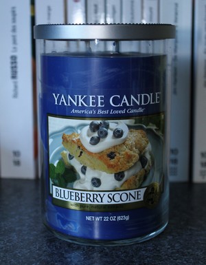  Bougie Blueberry scone de Yankee Candle 1