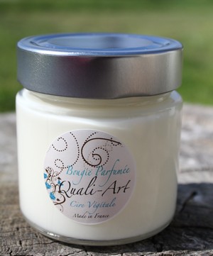  bougie cocooning coton tendresse de quali-art 