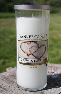 bougie cocooning Snow in love de yankee candle 