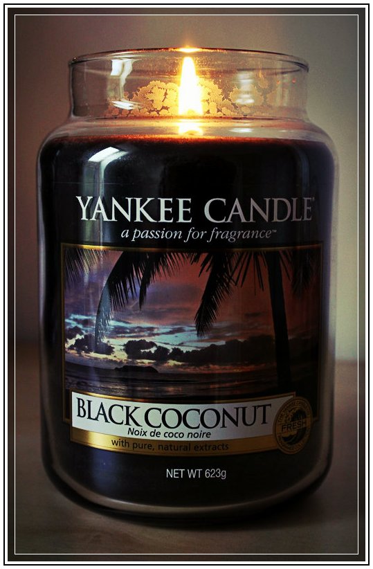 Black coconut Yankee Candle