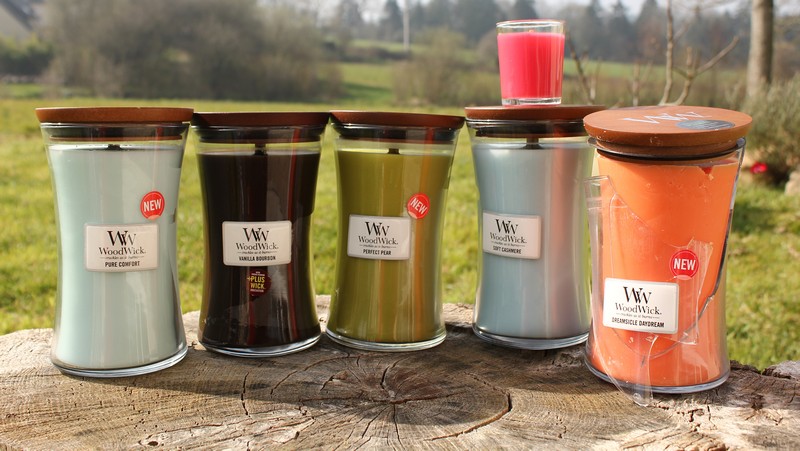 Woodwick mes commandes de Mars.