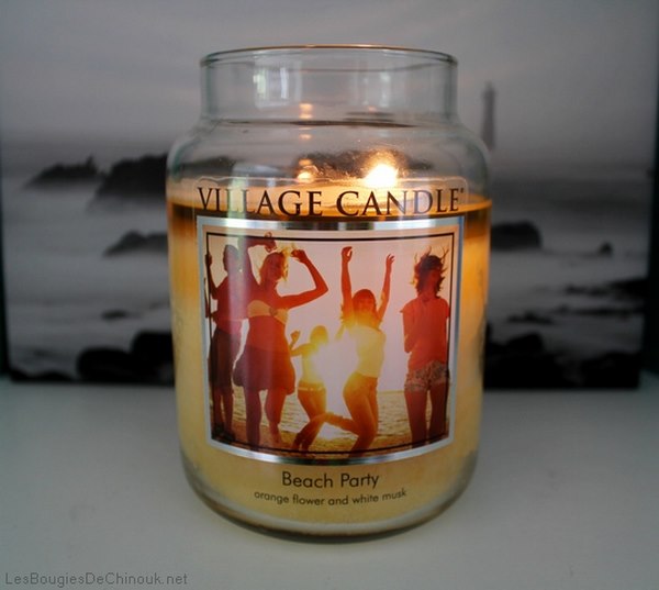 Beach party  de village candle